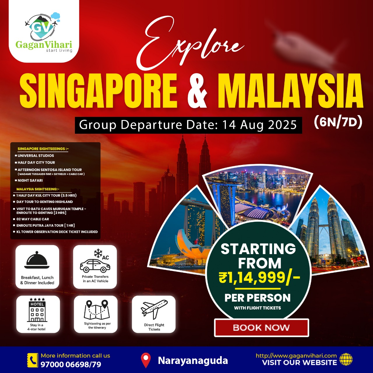 Explore Singapore & Malaysia